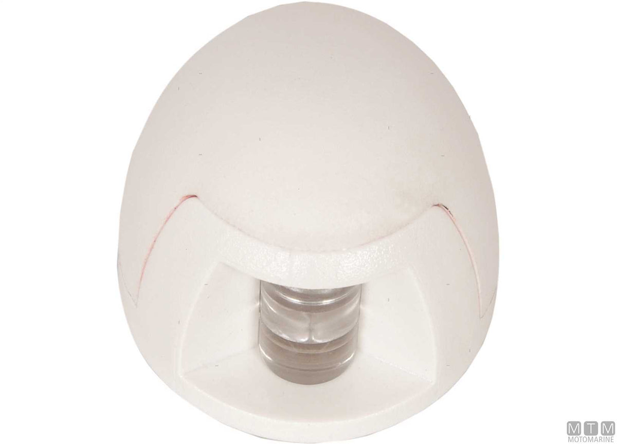 Red side navigation light LED Compact white 64x42 mm - original photo Motomarine Srl