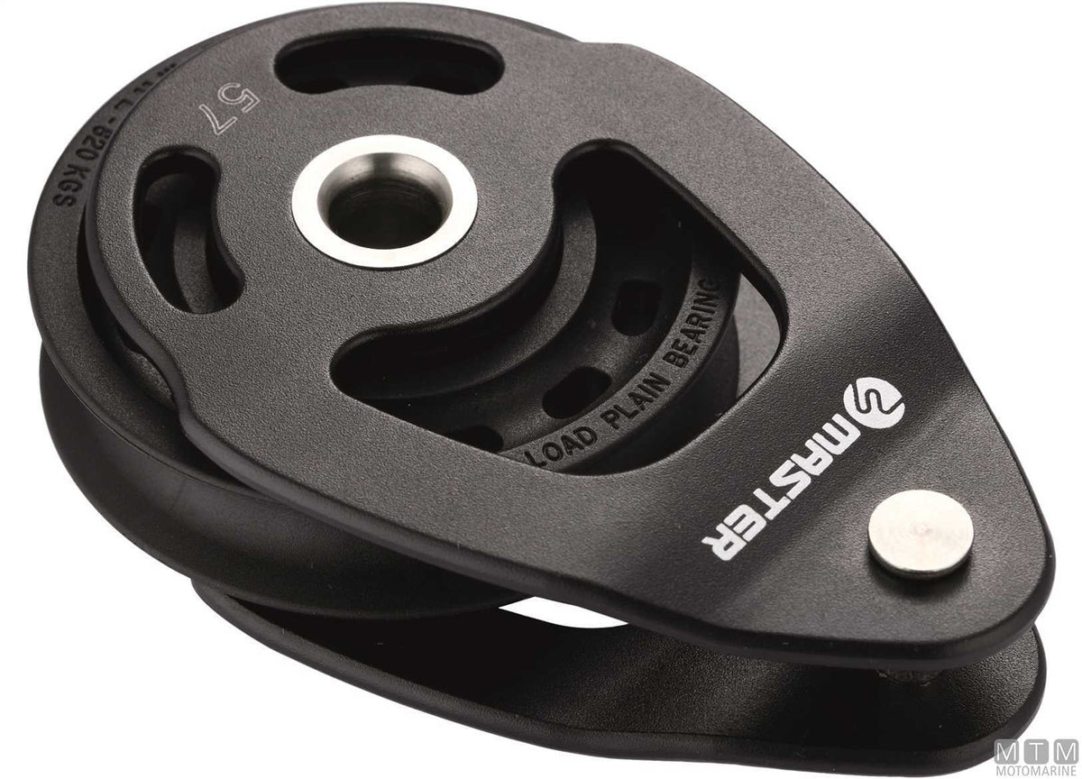 Single block Master Hercules, ball bearing sheave Ø75 mm - original photo Motomarine Srl