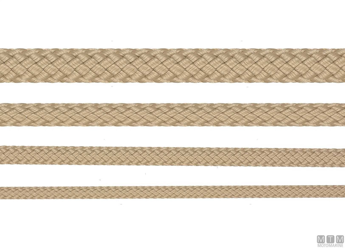Liros Herkules Classic Sheet beige in polyester Ø10 mm 200 m - original photo Motomarine Srl