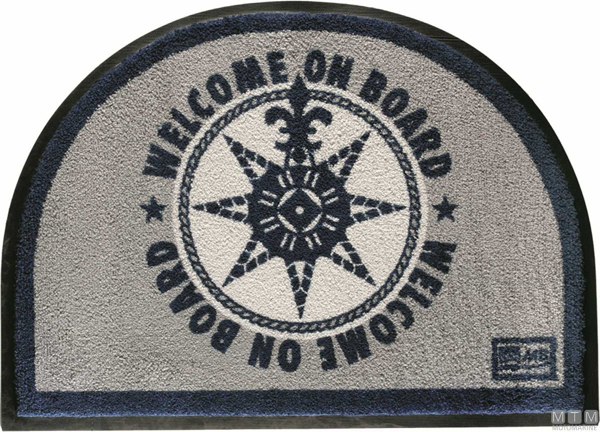 Rug MB Board Round blue 70x50 cm - original photo Motomarine Srl