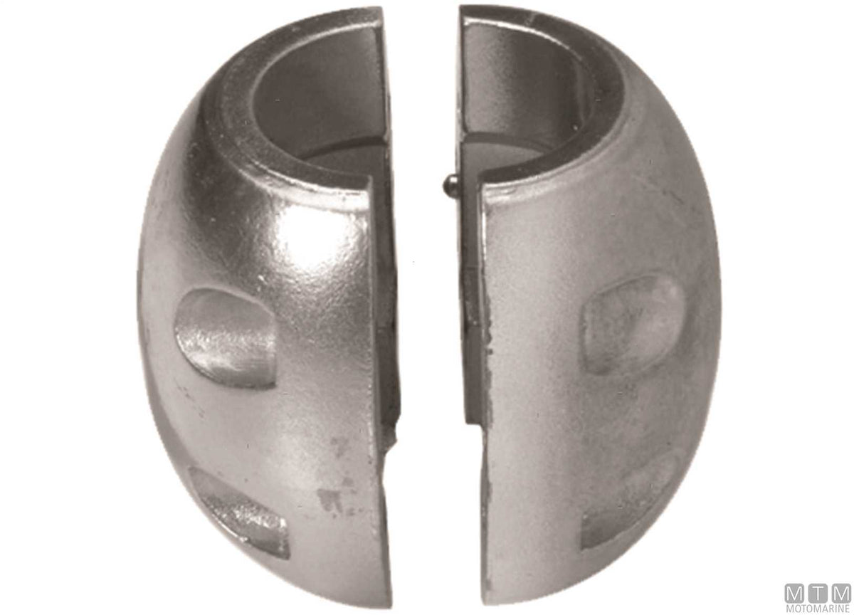 Collar anode for propeller shaft Ø65 mm, zinc - original photo Motomarine Srl