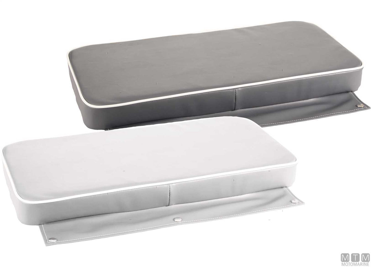 Bench seat cushion L600 mm white - original photo Motomarine Srl