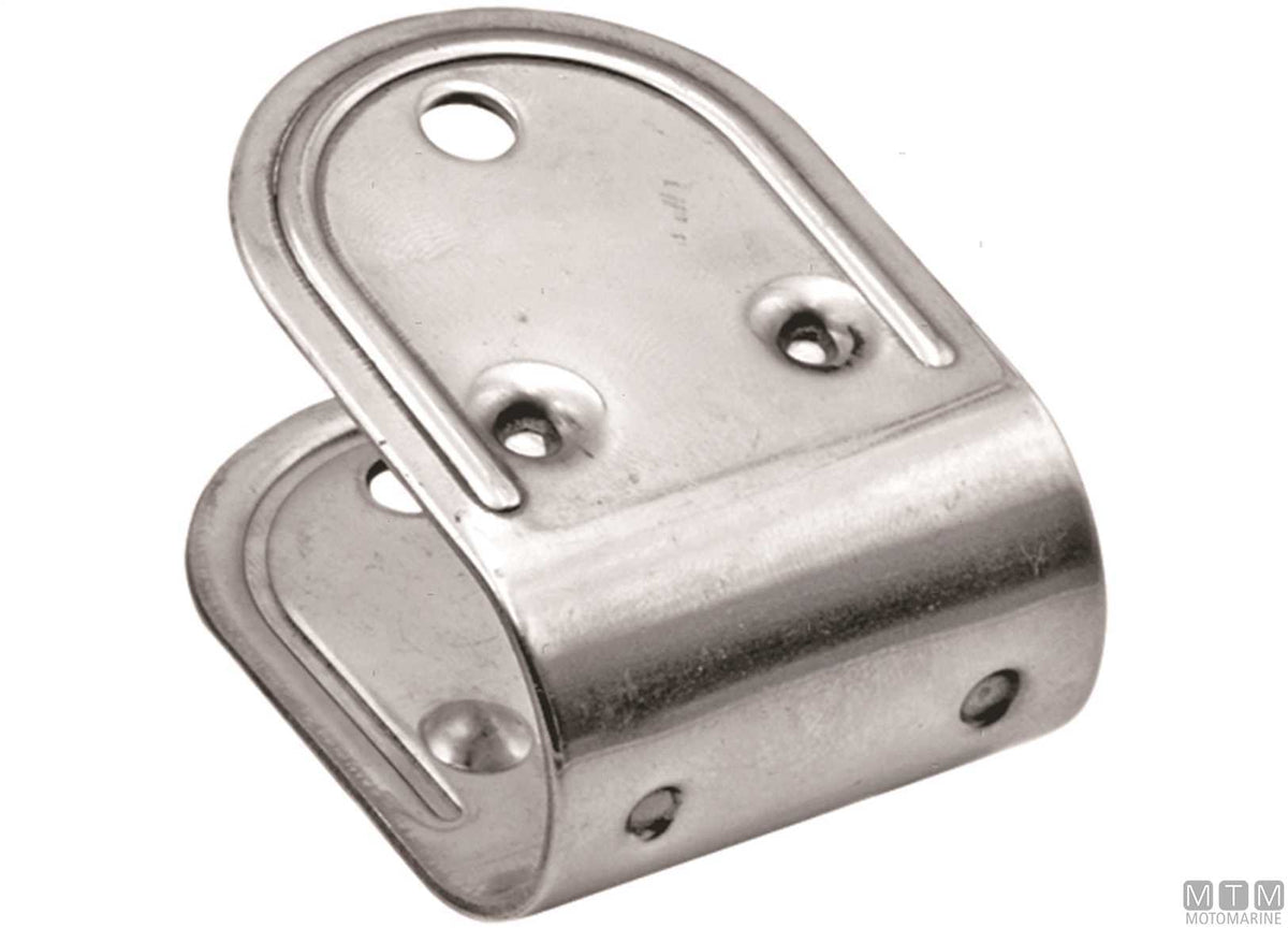 Platform joint for Ø25 mm tube, AISI 316 stainless steel - original photo Motomarine Srl