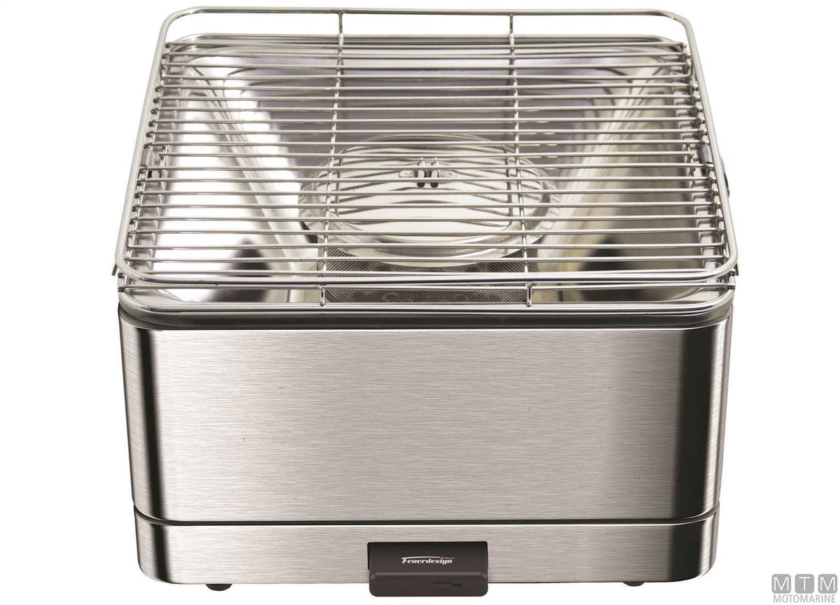 Feuerdesign Teide charcoal barbecue - original photo Motomarine Srl