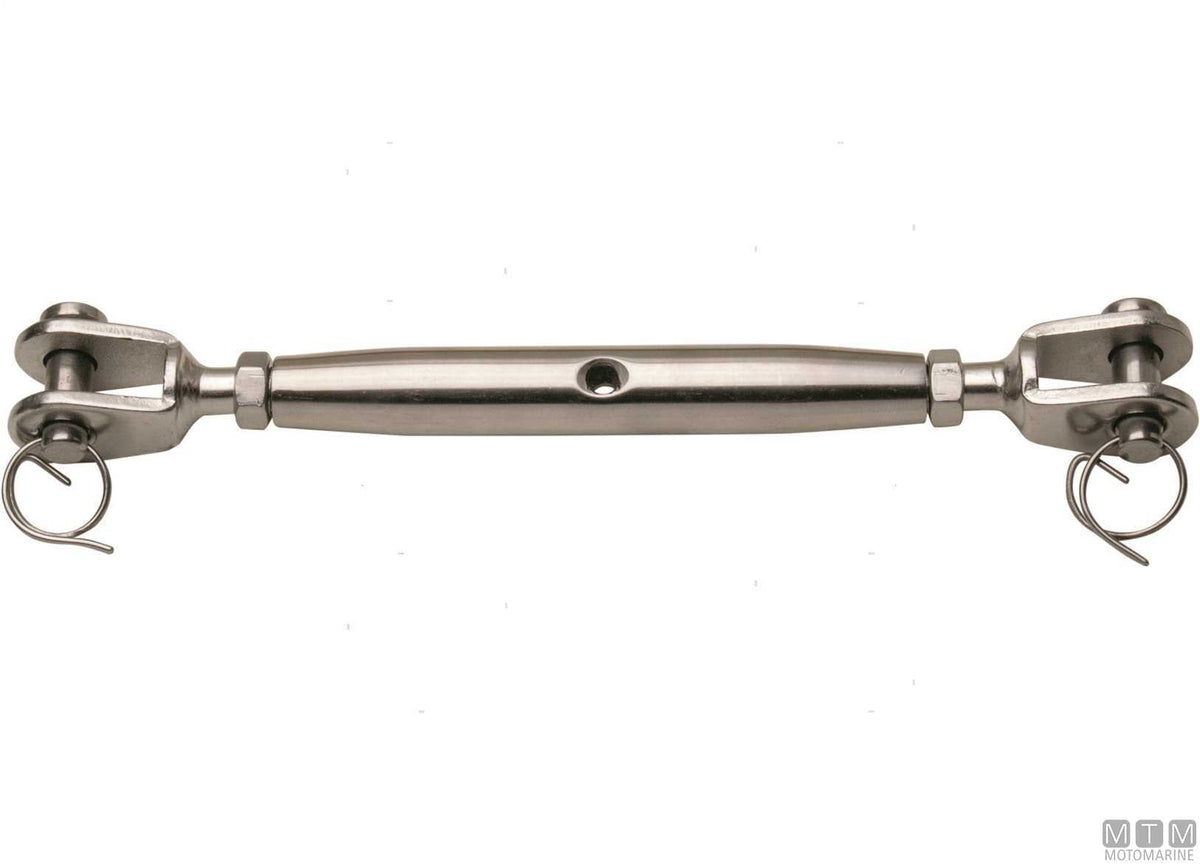 Classic turnbuckle M12 stainless steel 316 - original photo Motomarine Srl