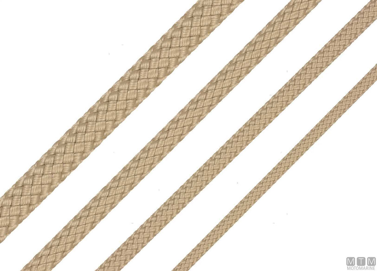 Liros Herkules Classic Sheet beige in polyester Ø8 mm 200 m - original photo Motomarine Srl