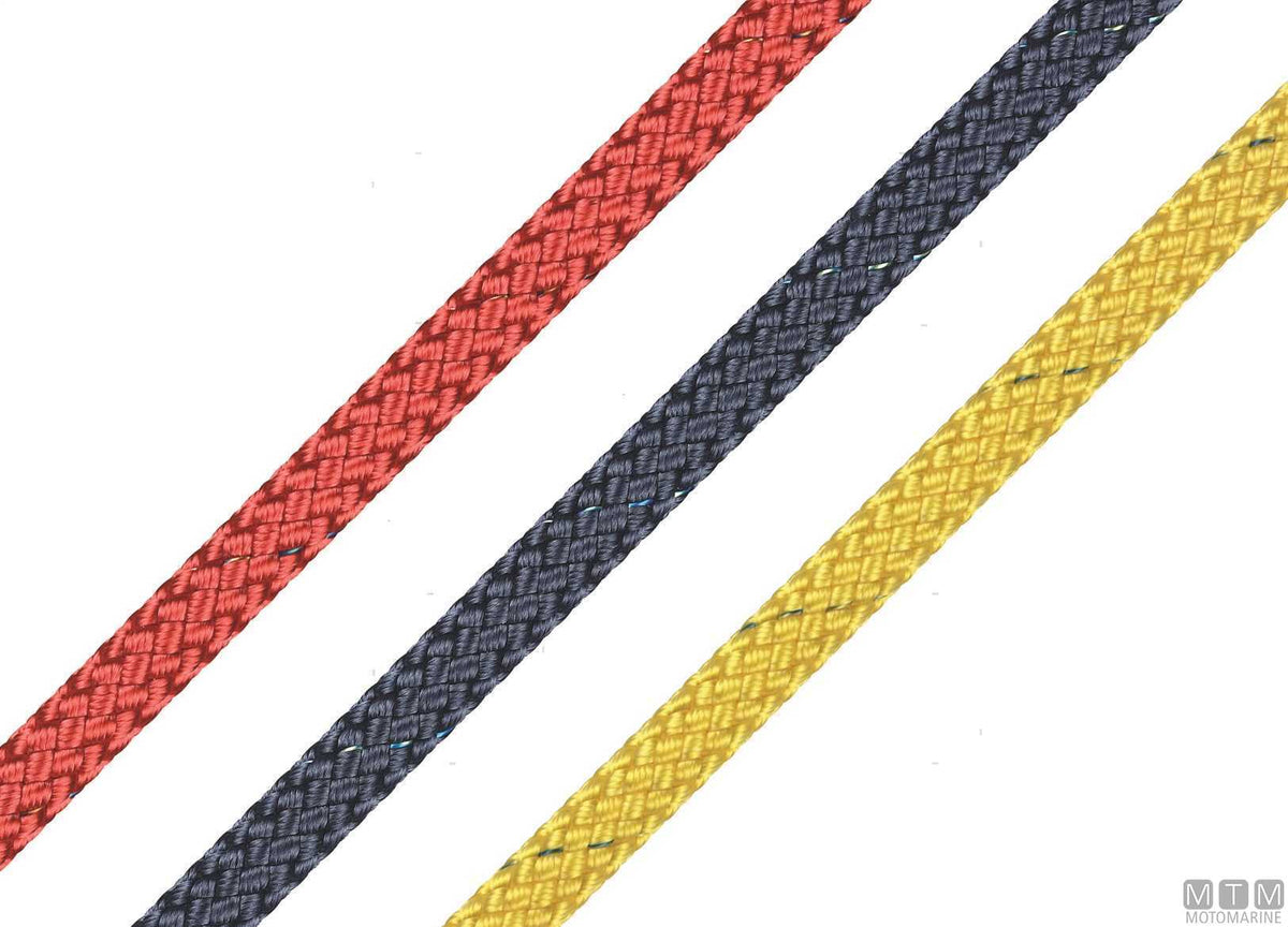 Liros Herkules Color red sheet in polyester Ø4 mm, 250 m - original photo Motomarine Srl