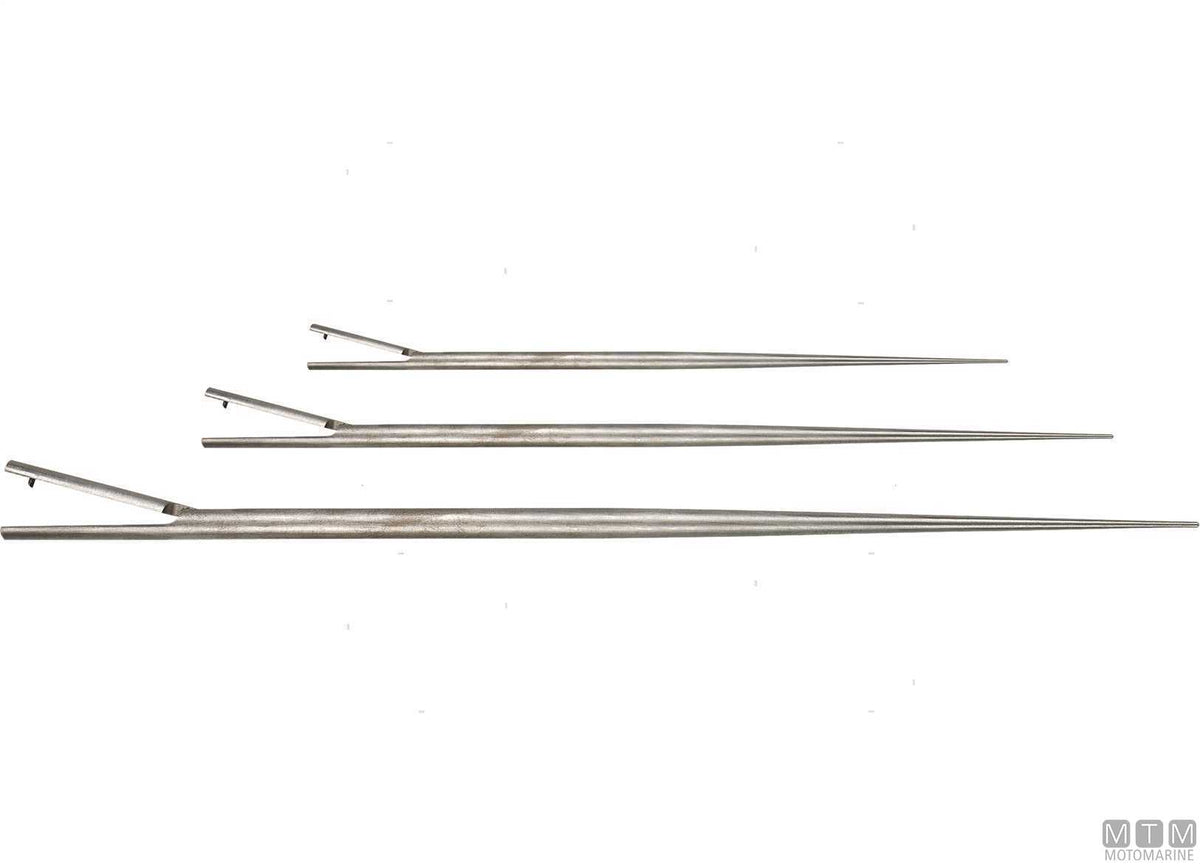 Liros stainless steel splicing needle Ø10-12 mm 30 cm - original photo Motomarine Srl