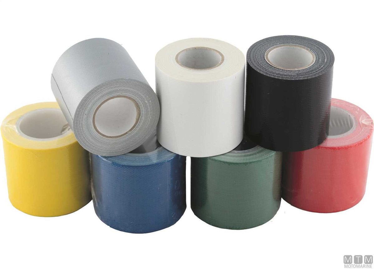 Waterproof duct tape yellow H50 mm L5 m - original photo Motomarine Srl