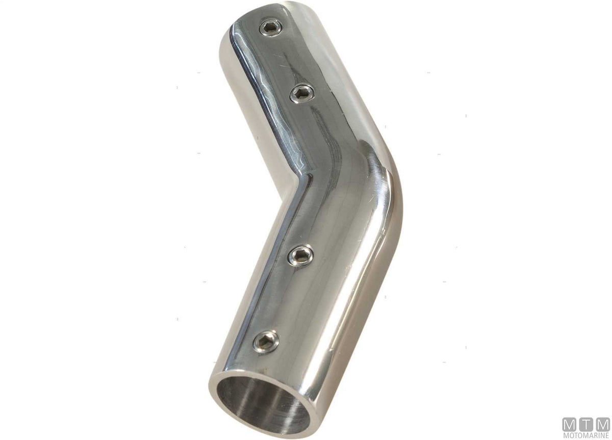 Joint 140° Ø22 mm stainless steel 316 - original photo Motomarine Srl