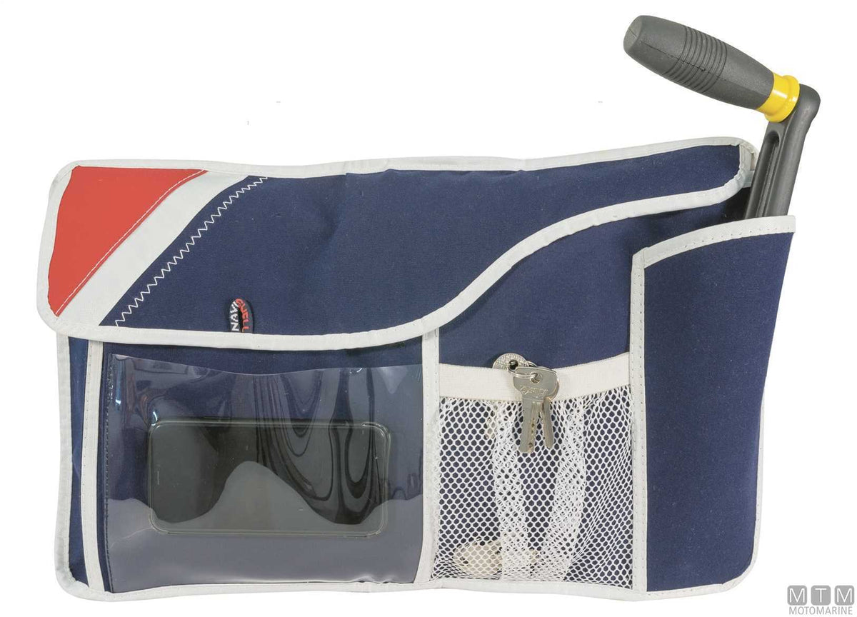 Navishell combined storage bag blue - original photo Motomarine Srl