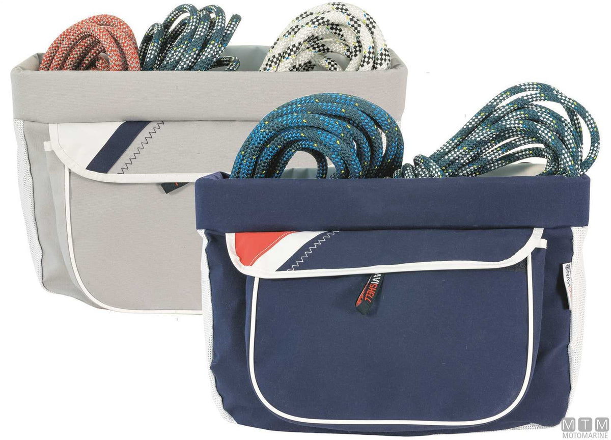 Navishell rope bag for guardrail blue - original photo Motomarine Srl
