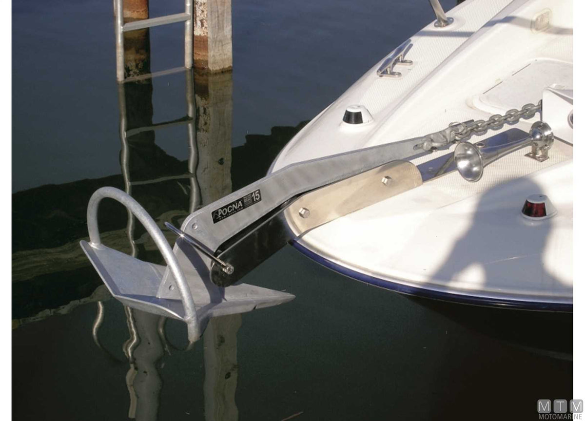 Rocna anchor 6 kg, hot-dip galvanized steel - original photo Motomarine Srl