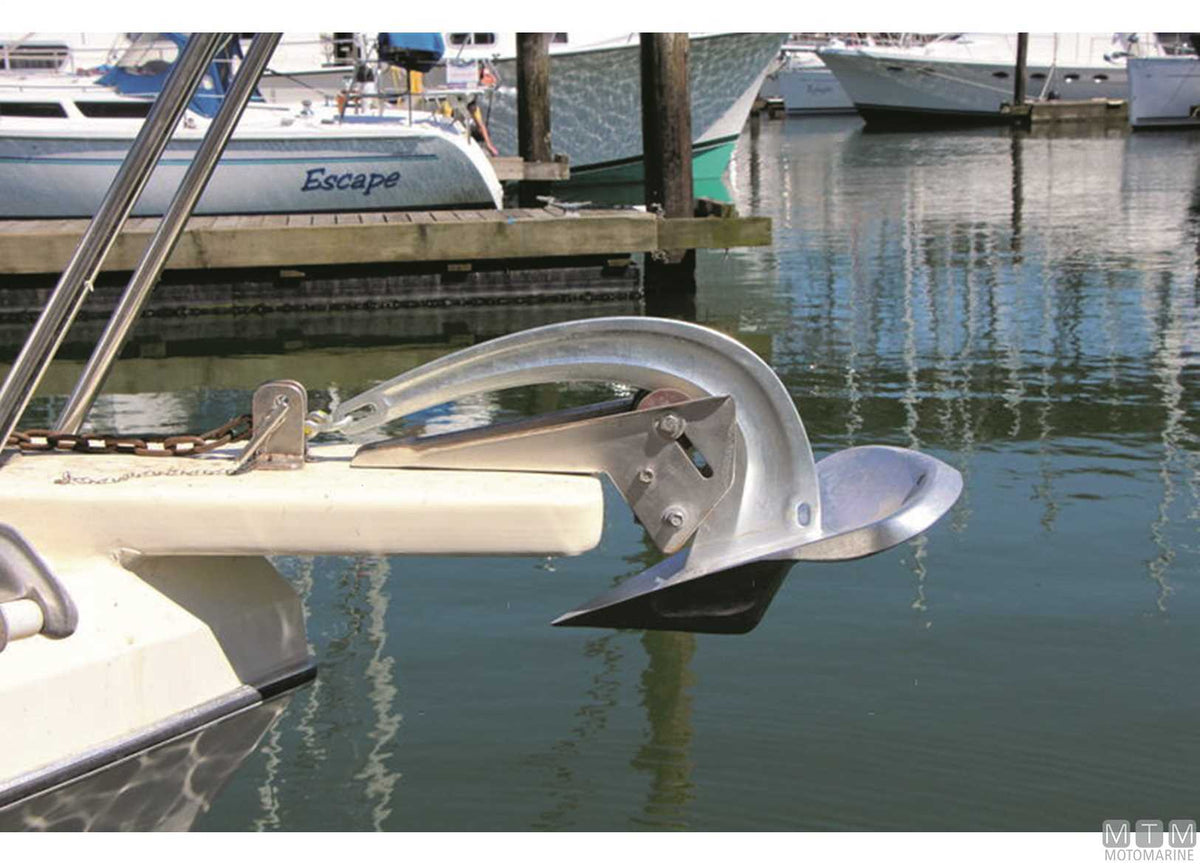 Vulcan anchor 9 kg hot-dip galvanized steel - original photo Motomarine Srl