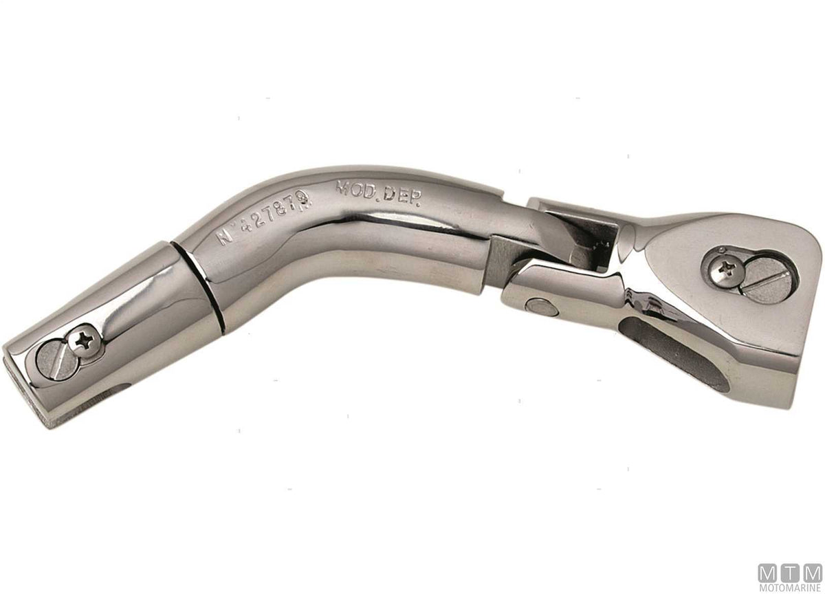 Trimmer anchor connector, chain Ø10/12 mm, L 200 mm, stainless steel 316 - original photo Motomarine Srl