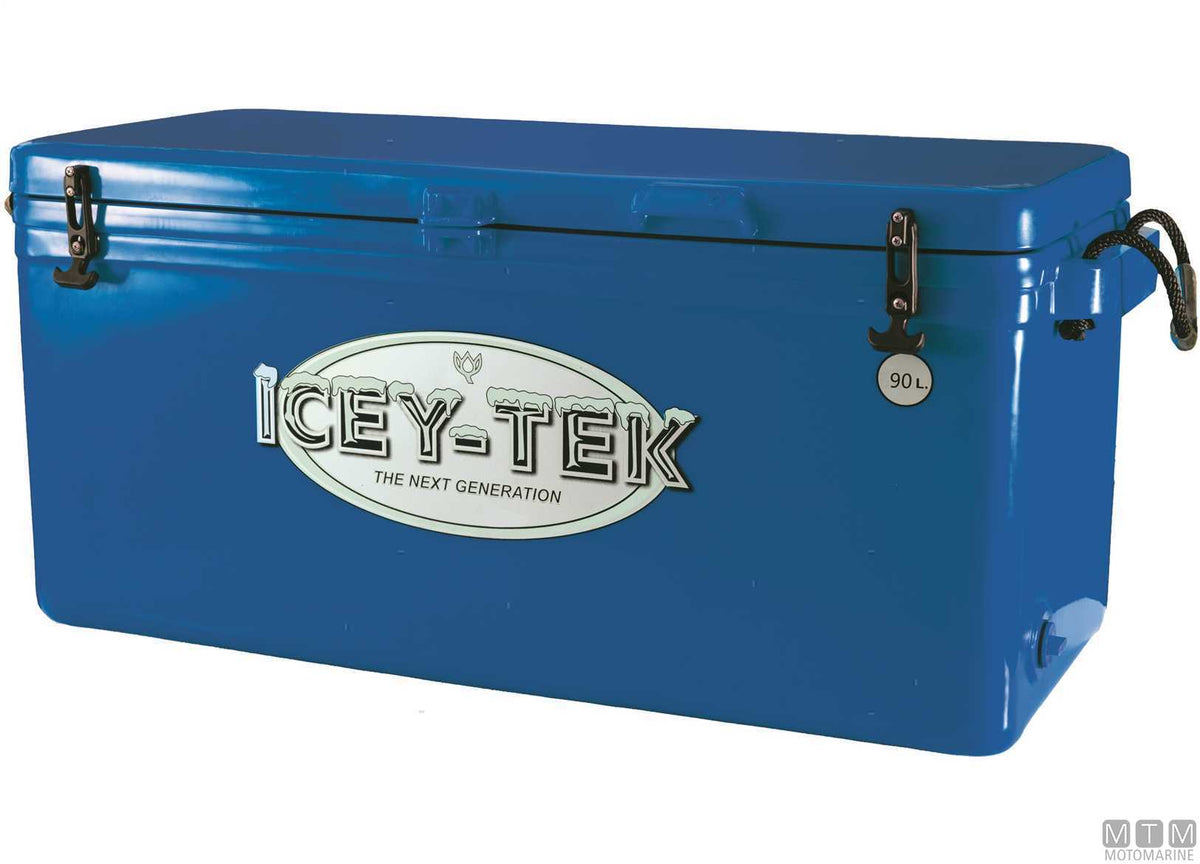 Iceytek 70 L professional icebox, blue - original photo Motomarine Srl