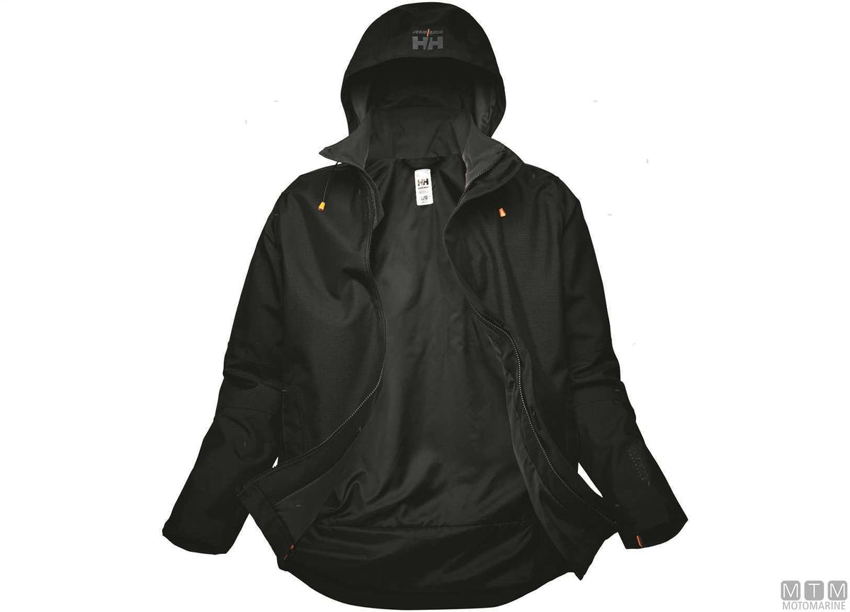 Jacket H/H WW Oxford Shell 990 black M - original photo Motomarine Srl