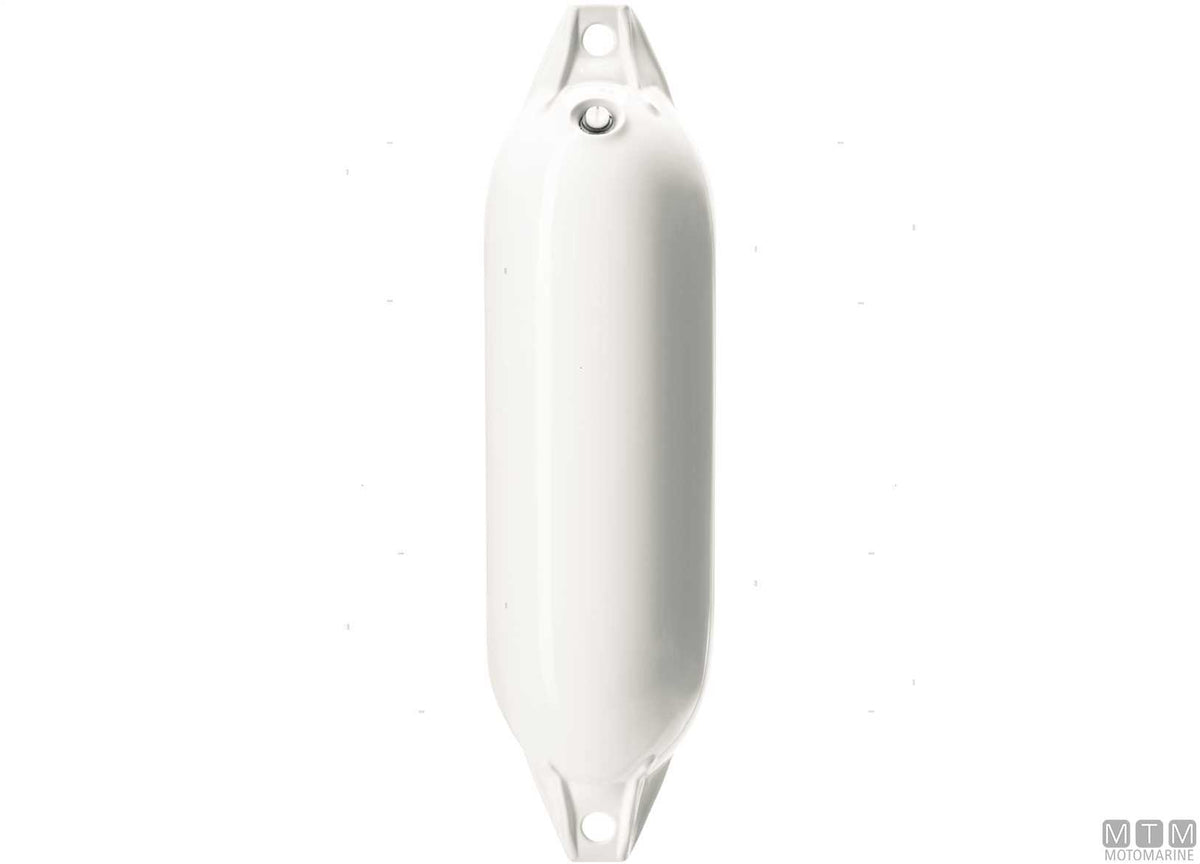 Fender Castro F6 white/blue L100 cm Ø27 cm - original photo Motomarine Srl