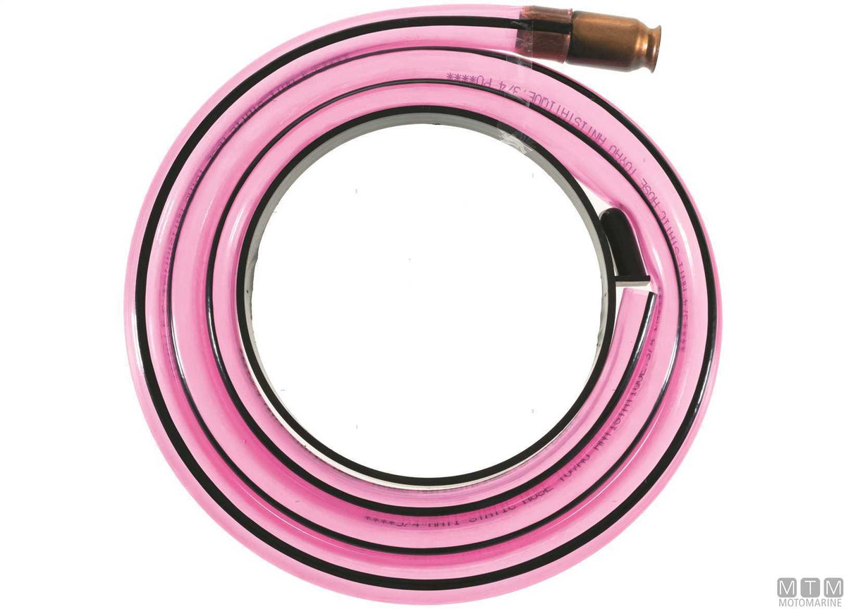 Magic Tube transfer hose Ø19 mm ball head Ø25 mm L 200 cm - original photo Motomarine Srl