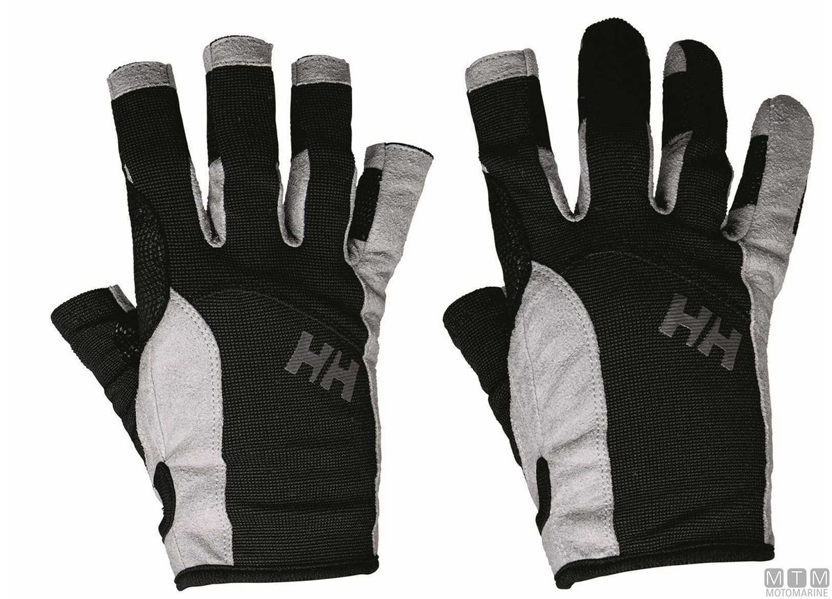 3/4 gloves H/H Sailing 990 black XS - original photo Motomarine Srl
