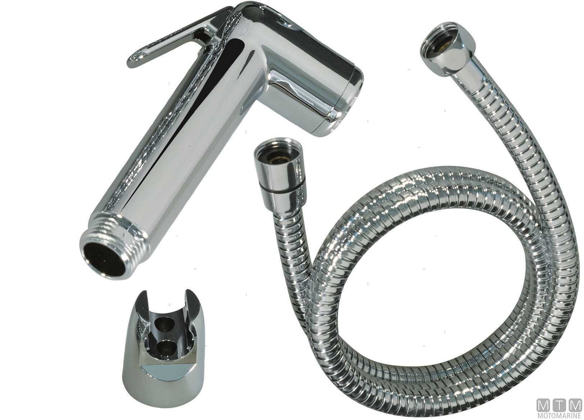 Chromelux shower head kit - original photo Motomarine Srl