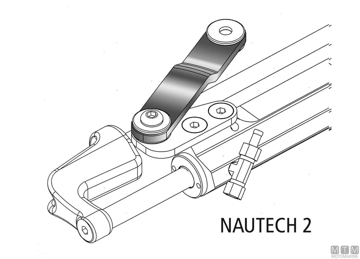 Kit of 2 hydraulic hoses Nautech/Hytech 4 m - original photo Motomarine Srl