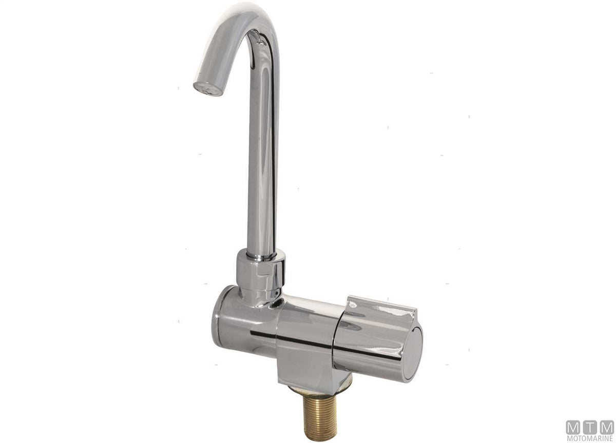 Uno Folding tap with foldable spout - original photo Motomarine Srl