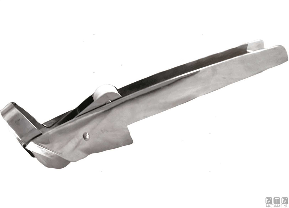 XL tilting chain bow roller 750 mm, stainless steel 316 - original photo Motomarine Srl