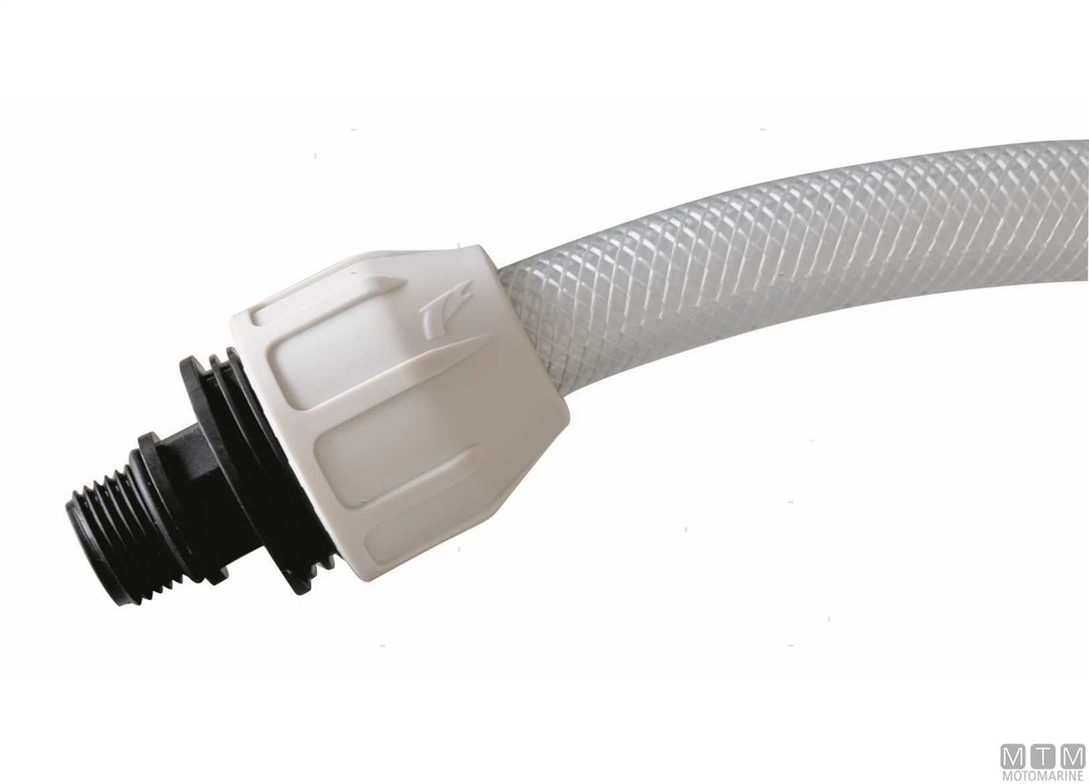 BD Fast Compact fitting 3/4"x16 reinforced polypropylene - original photo Motomarine Srl