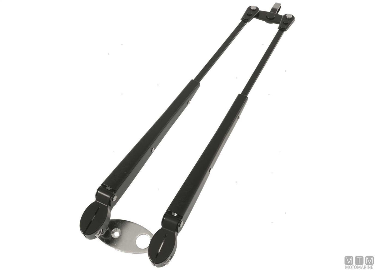 Pantograph telescopic arm Roca 454/591 mm burnished stainless steel - original photo Motomarine Srl