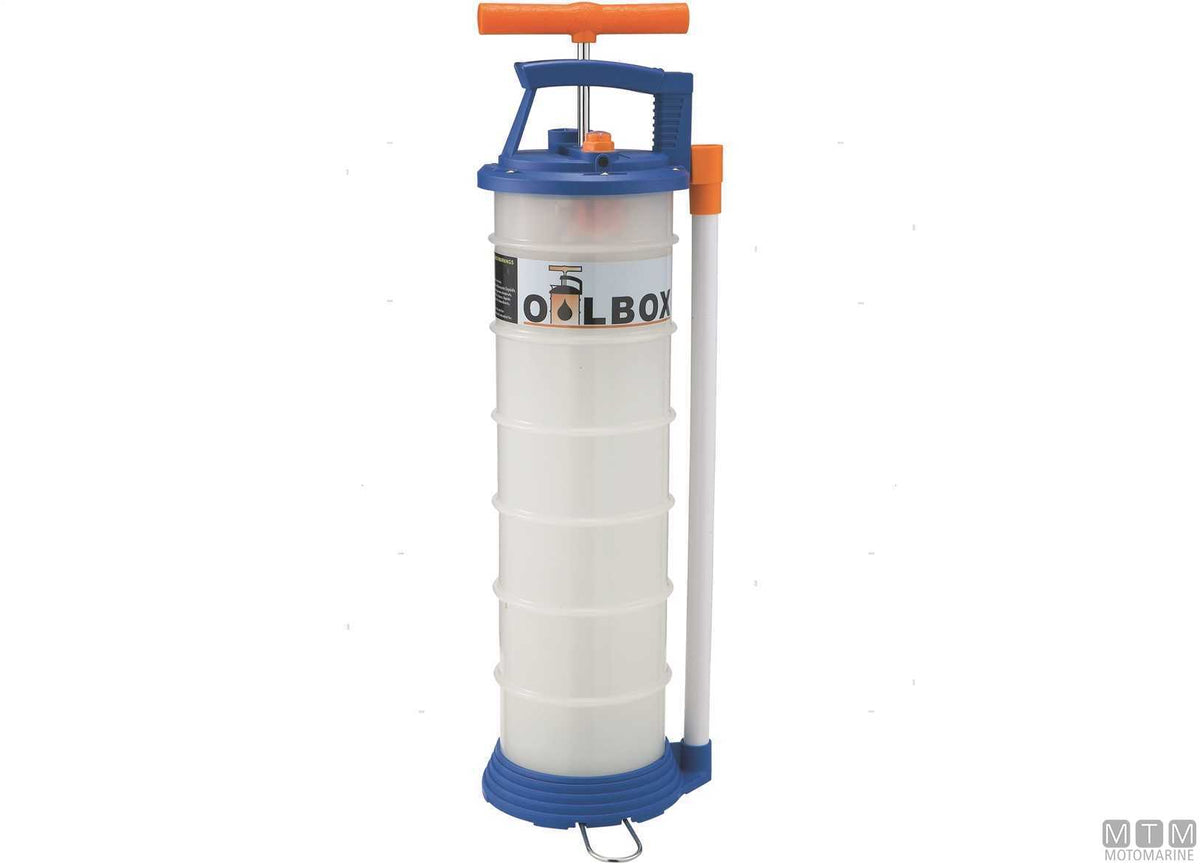 Oil change pump Oilbox 10 L - original photo Motomarine Srl