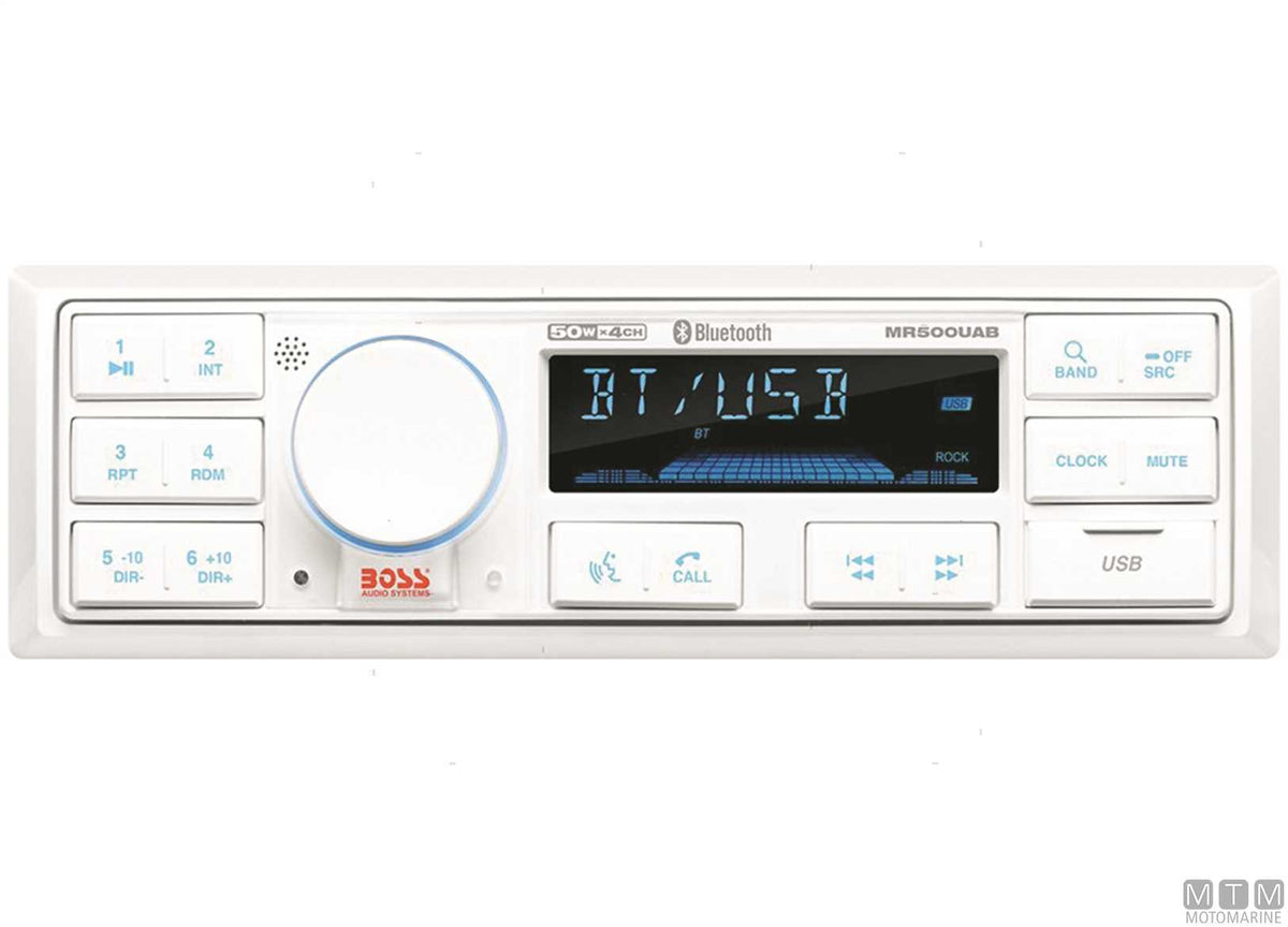 Boss DVA MR500UAB radio-player - original photo Motomarine Srl