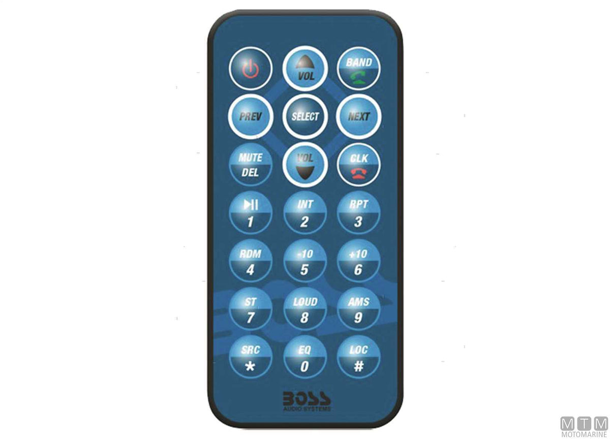 Boss DVA MR500UAB radio-player - original photo Motomarine Srl