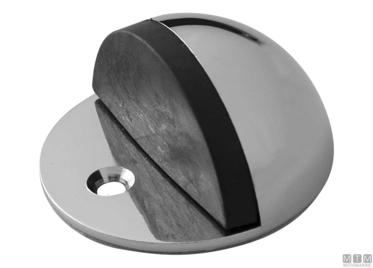 Door stopper Ø44 mm stainless steel - original photo Motomarine Srl
