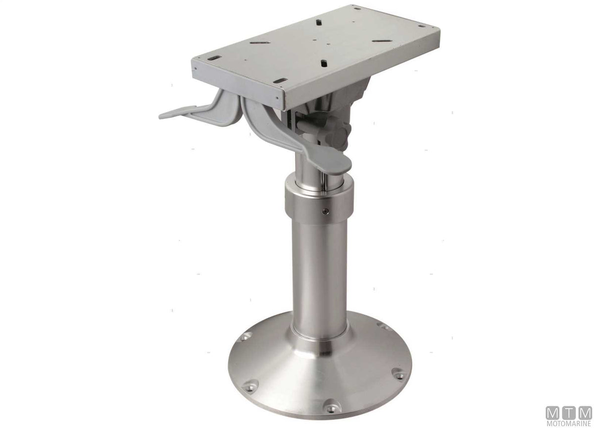 Ocean Gas adjustable seat support H460/635 mm in aluminium - original photo Motomarine Srl