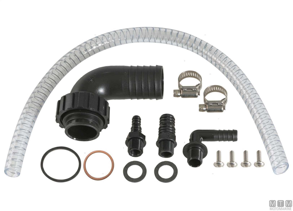 Flat water tank 39 L Green Line Pump Kit - original photo Motomarine Srl