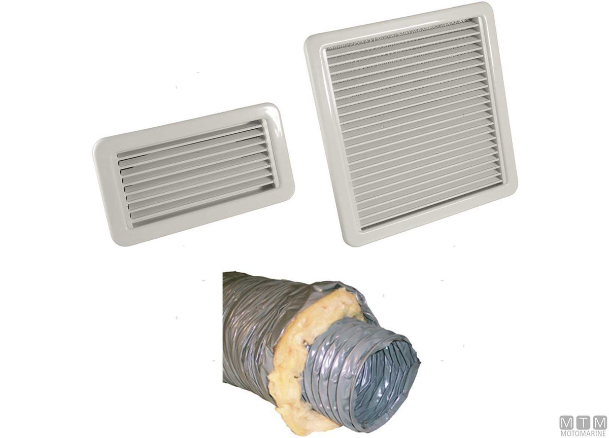 Accessory kit for MACS 12000 BTU air conditioner - original photo Motomarine Srl