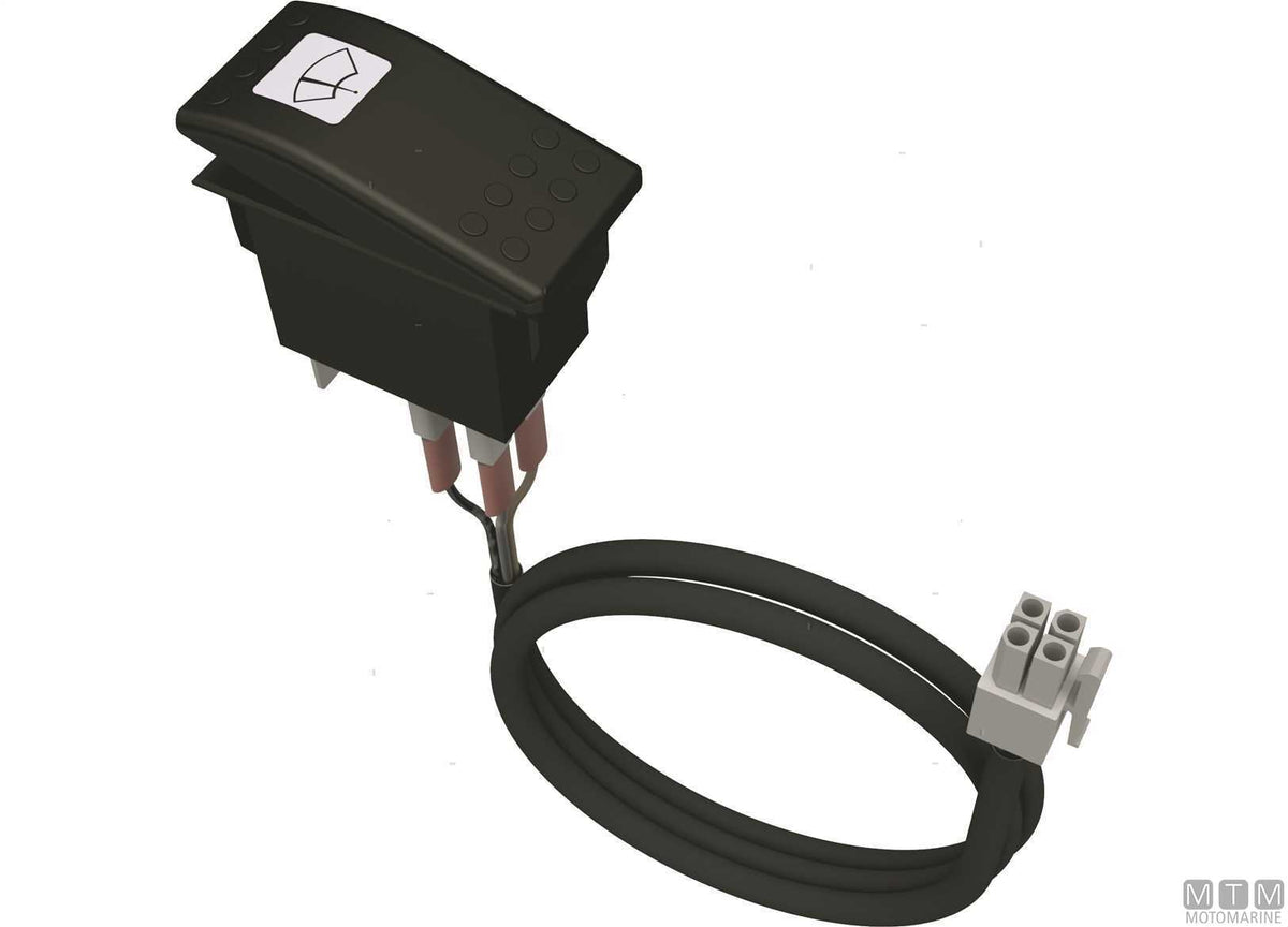 Roca control unit for wipers up to 3 motors 12/24V - original photo Motomarine Srl