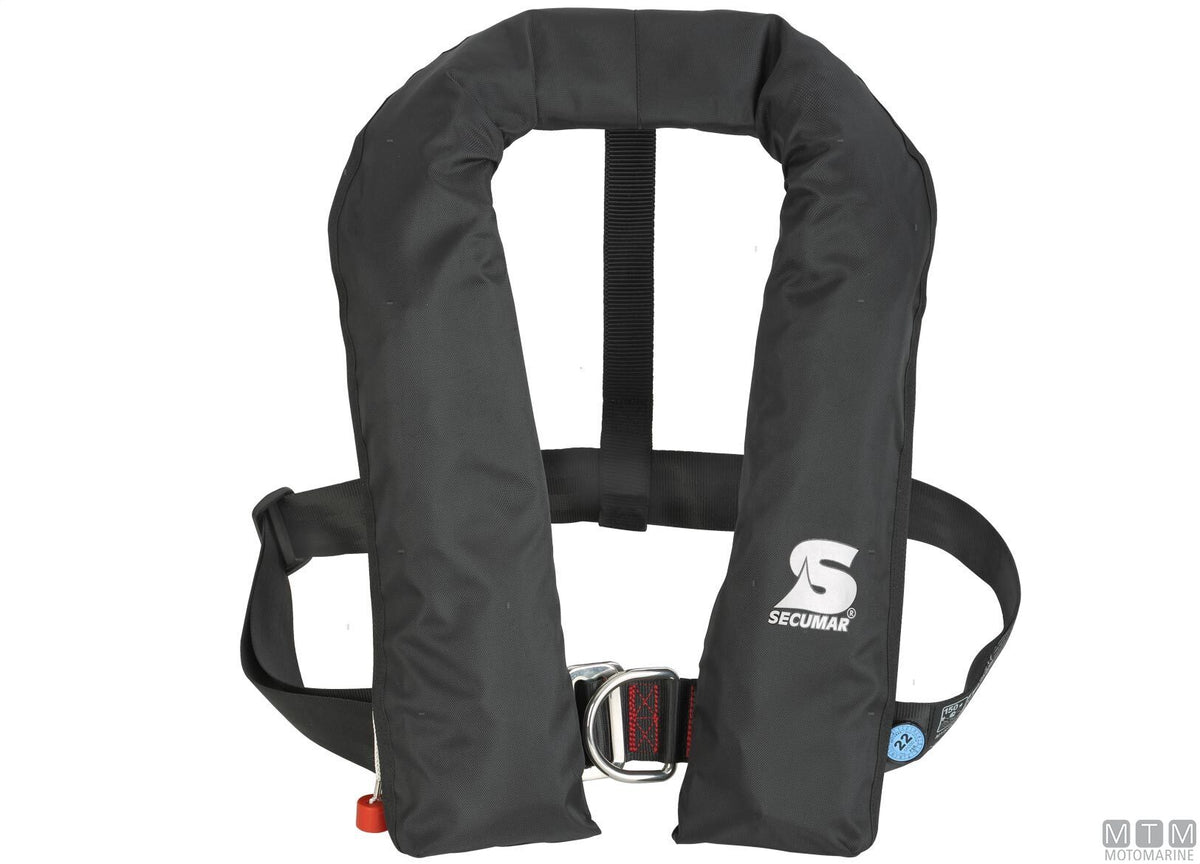 Secumar Mystic 150N inflatable life jacket - original photo Motomarine Srl