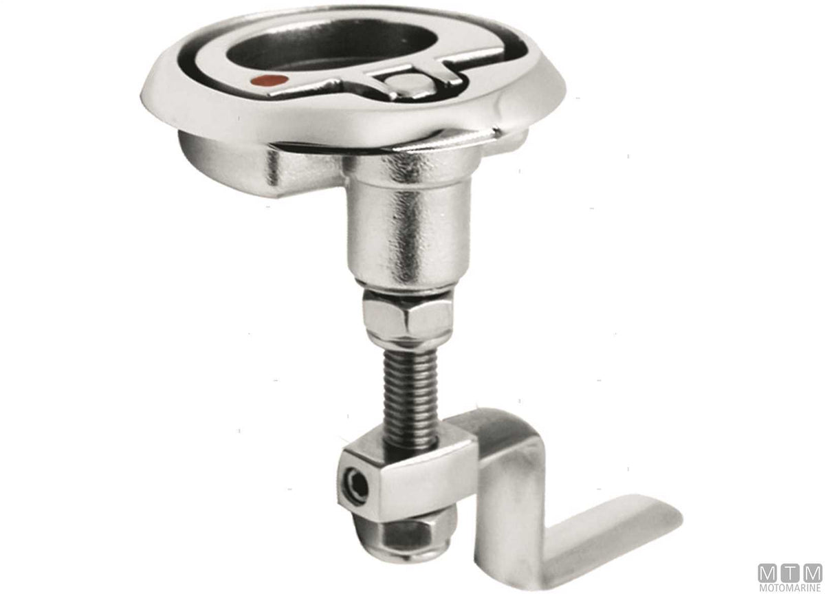 SS compression latch Ø60 mm stainless steel 316 - original photo Motomarine Srl