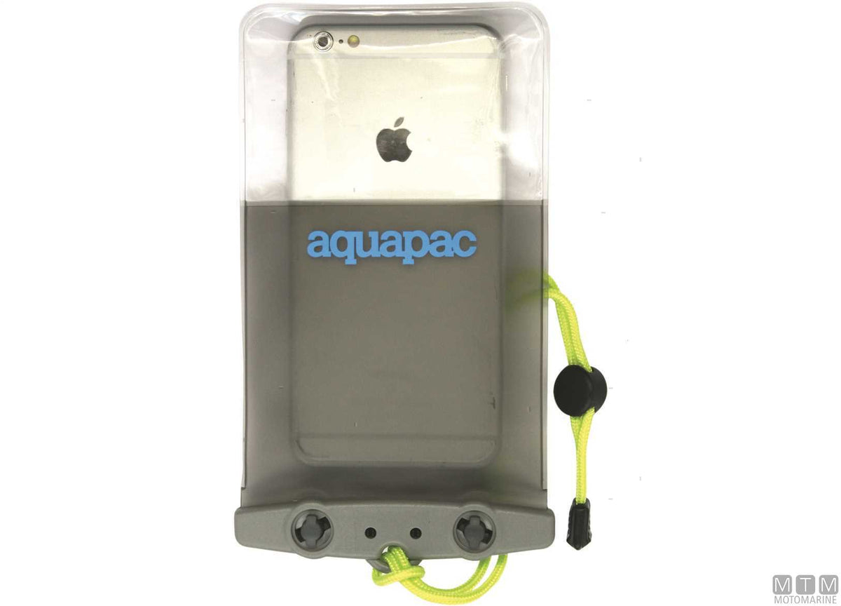 Aquapac waterproof phone case 353 green - original photo Motomarine Srl