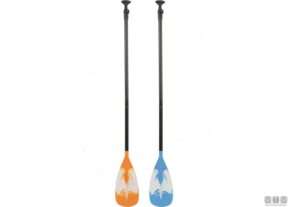 SUP paddle MTM 170/210 cm aluminium orange - original photo Motomarine Srl
