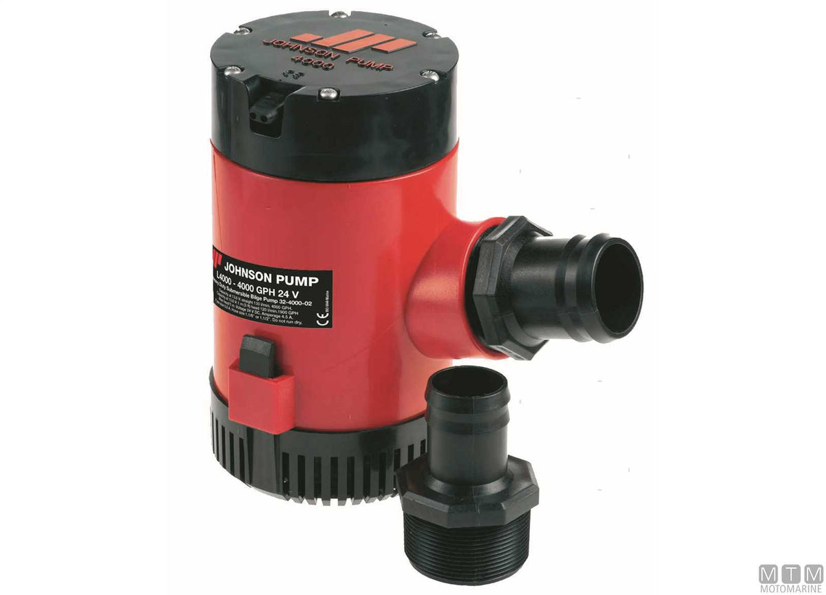 Bilge pump Johnson Dura 2200 12 V - original photo Motomarine Srl