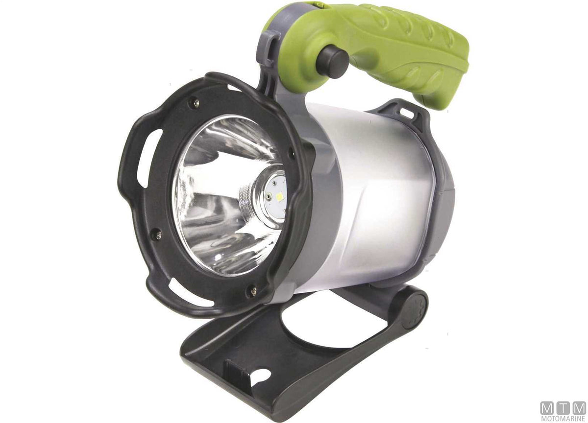 CFG Pulsar handle torch with portable base - original photo Motomarine Srl
