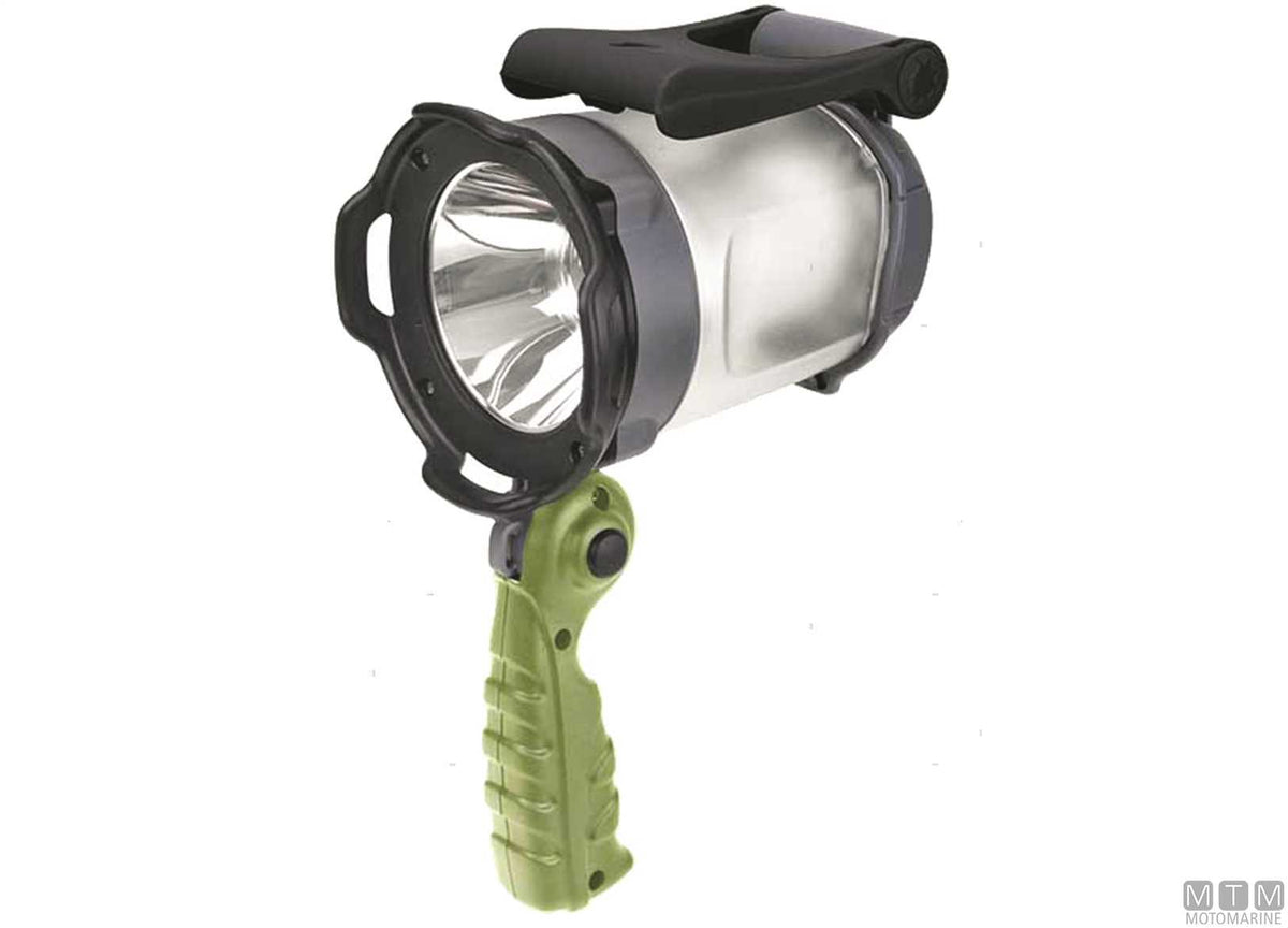 CFG Pulsar handle torch with portable base - original photo Motomarine Srl