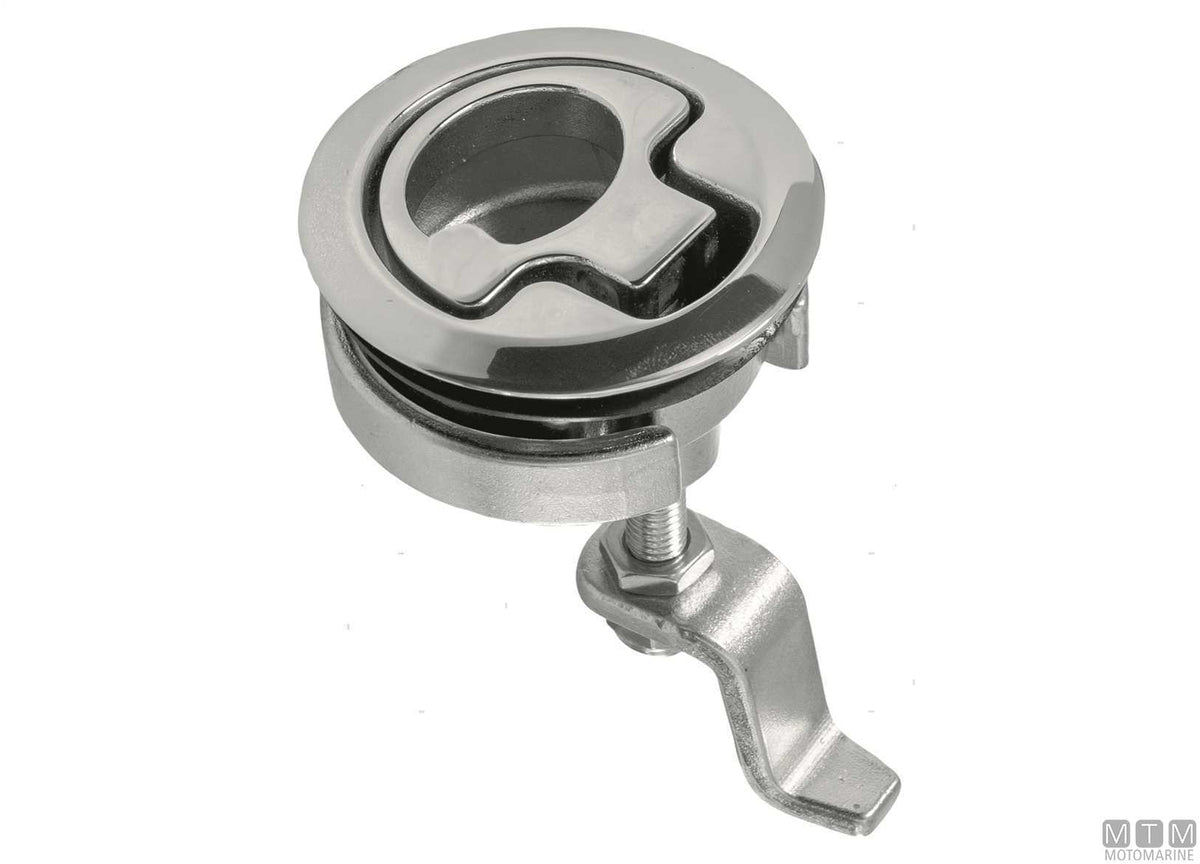 Roca compression latch Ø76 mm with straight lever stainless steel - original photo Motomarine Srl