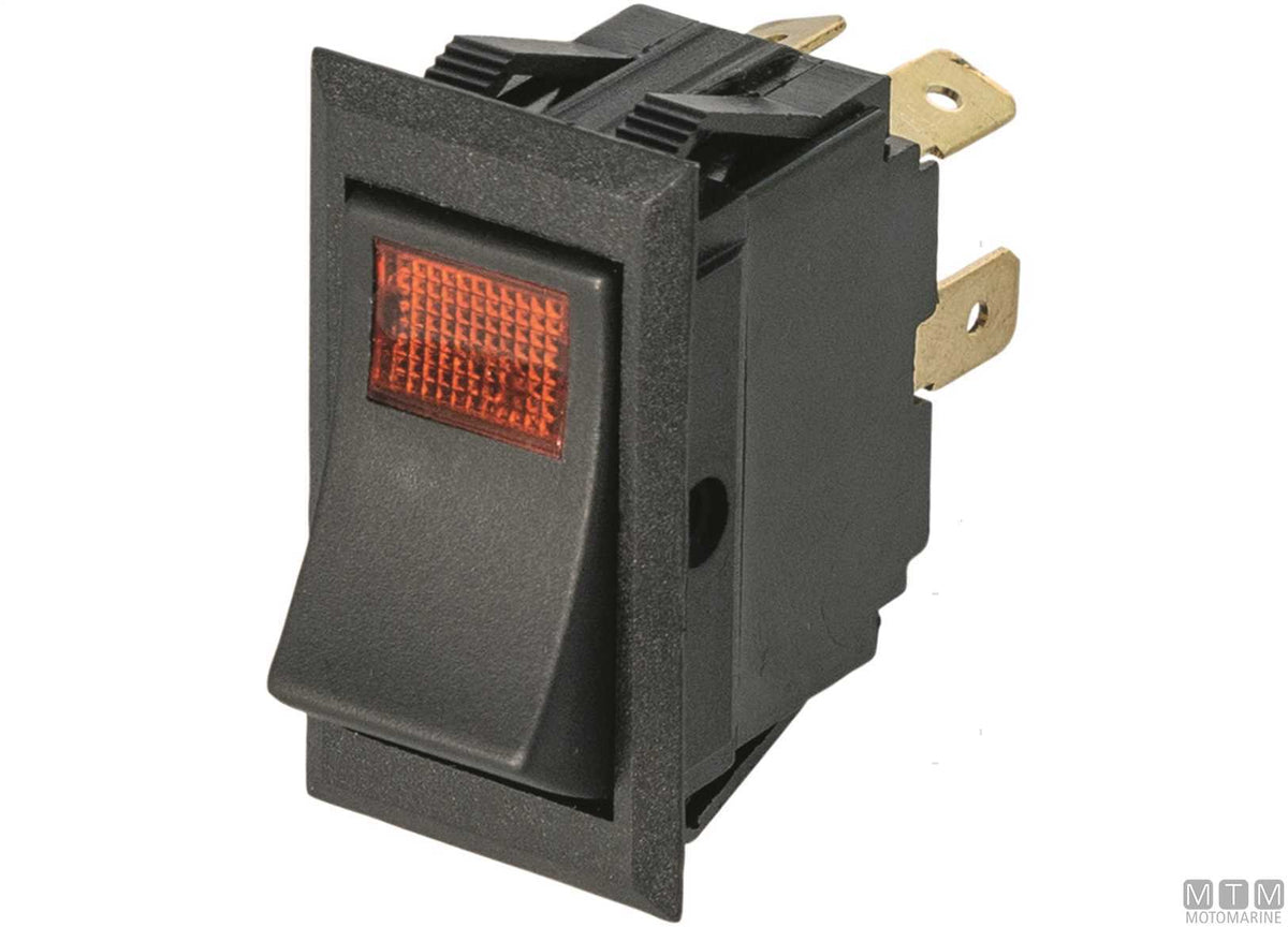 Cole 2Light rocker switch ON-OFF-ON 16 A 5 terminals - original photo Motomarine Srl