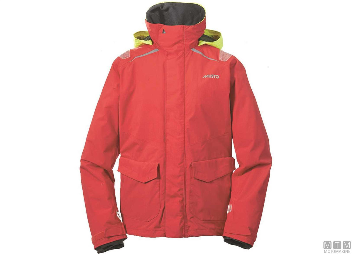 Musto BR1 Channel Jacket 169 Red M - original photo Motomarine Srl