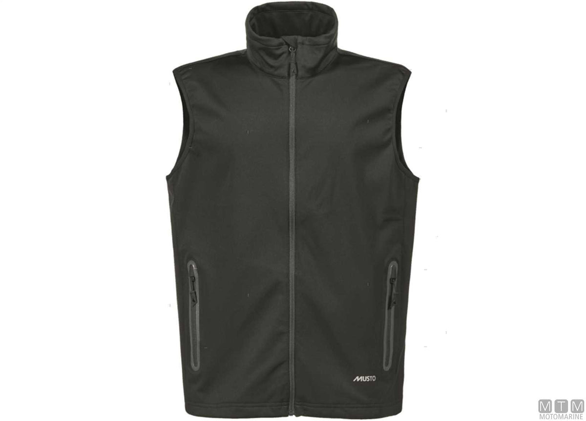 Musto Essential Softshell Gilet 813 Platinum S - original photo Motomarine Srl