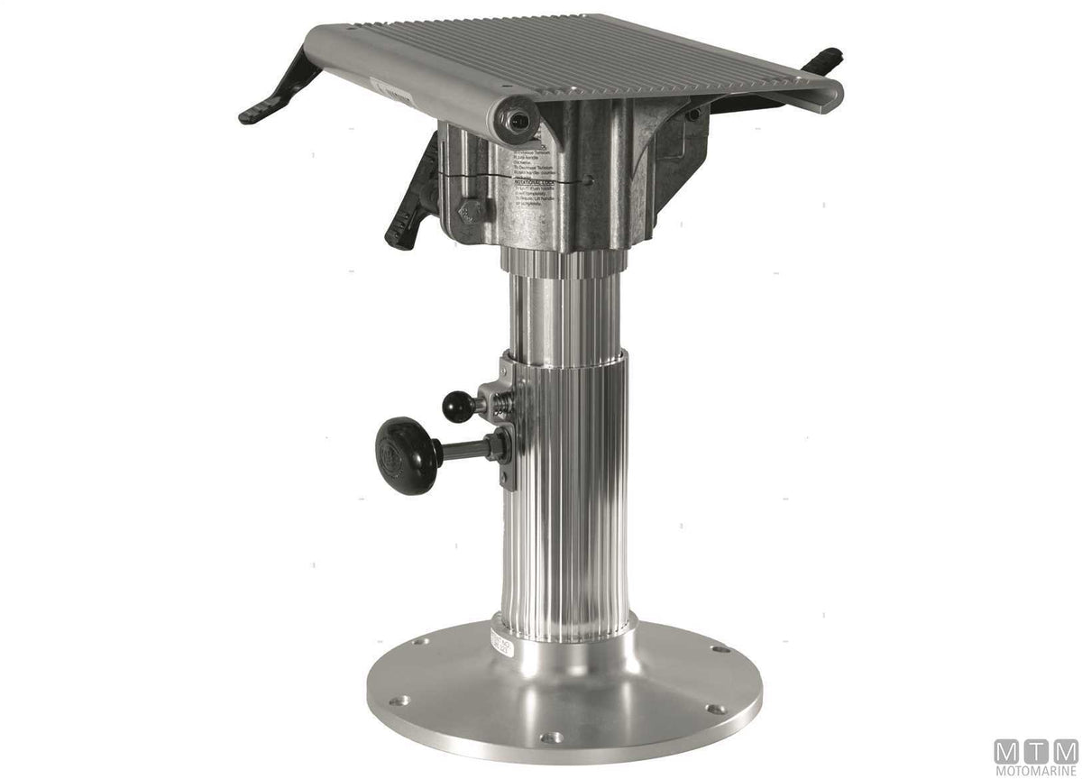 Garelick adjustable seat support H300/430 mm in aluminium - original photo Motomarine Srl